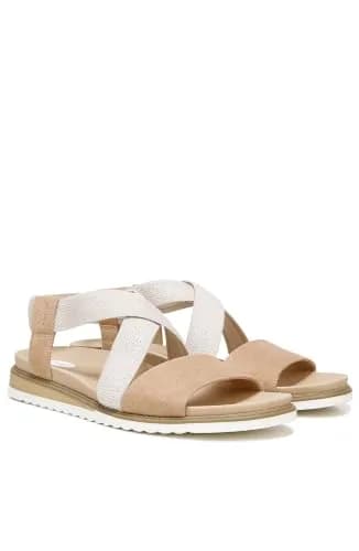 Dr. Scholl's SHOES Islander Strappy Flat Sandal 9 | Eco-Friendly Microfiber, Casual Comfort thumbnail 2