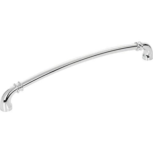Jeffrey Alexander 224 mm Center-to-Center Polished Chrome Marie Cabinet Pull | Modern Zinc Handle thumbnail 1