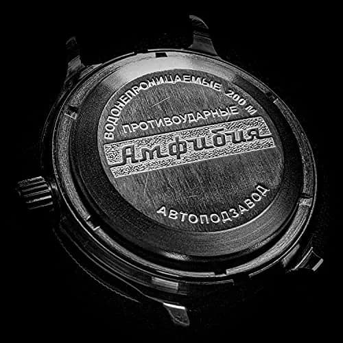 VOSTOK Amphibia 420059 Diver Watch 40mm Stainless Steel | 200m Water Resistance, Automatic thumbnail 7