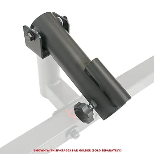 Sunny Health & Fitness Landmine Attachment for Power Racks SF-XFA004 | 360° Swivel, Full-Body Training, Fits 1" & 2" Bars thumbnail 2