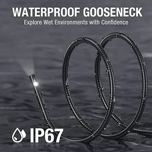 Teslong Endoscope Replacement Cable with Light, Dual Lens Waterproof Probe 5.5mm/0.21inch | Compatible with NTS500, NTS300 thumbnail 5