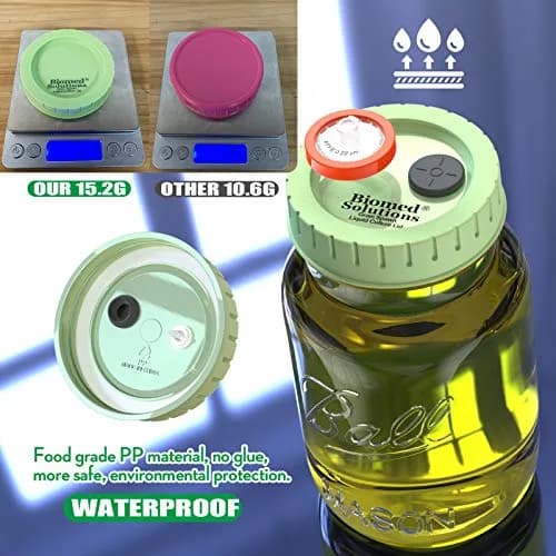Biomed Solutions 6Pcs Regular Mouth Mushroom Liquid Culture Lids 70mm | Autoclavable & Reusable for Mycology thumbnail 4