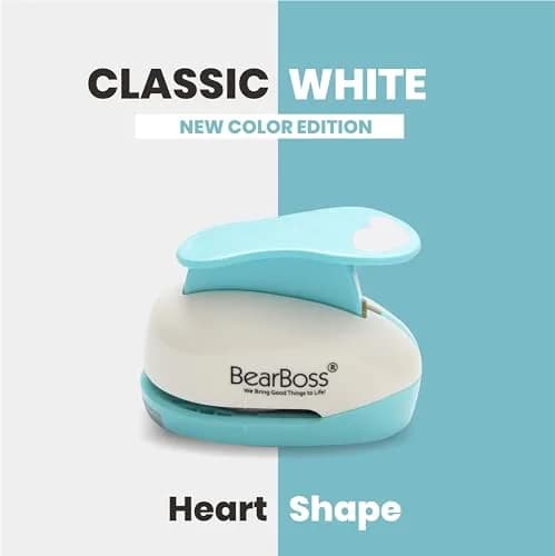 BearBoss 6-Shape Craft Hole Punch Set | 1-Inch Punch Diameter thumbnail 2
