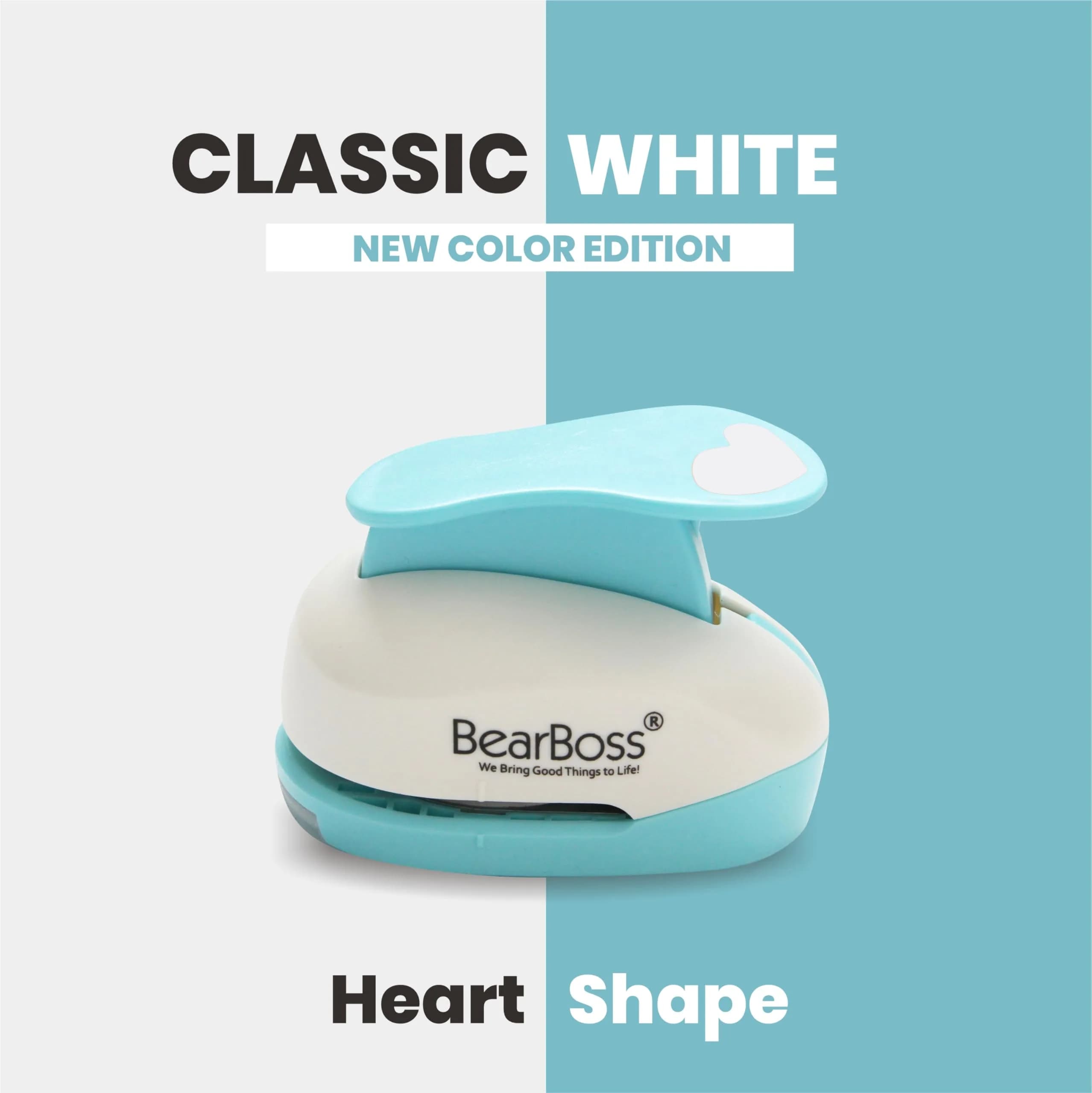 BearBoss 6-Shape Craft Hole Punch Set | 1-Inch Punch Diameter - view 2