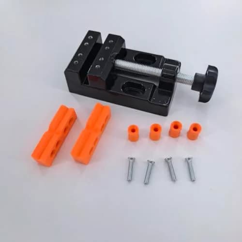 BUYSK Mini Bench Vice Clamp 10.4cm (4.1in) | Holds Small Parts for Crafting & Repair thumbnail 7
