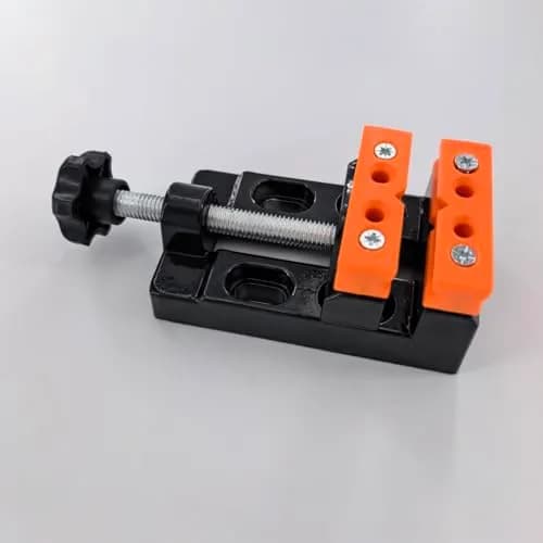 BUYSK Mini Bench Vice Clamp 10.4cm (4.1in) | Holds Small Parts for Crafting & Repair thumbnail 3