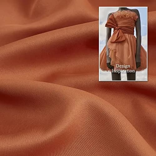 DUALIFE Terracotta Curtains-Rust Blackout Curtains for Small Windows 54 Inch Length | Room Darkening & Thermal Insulated thumbnail 4