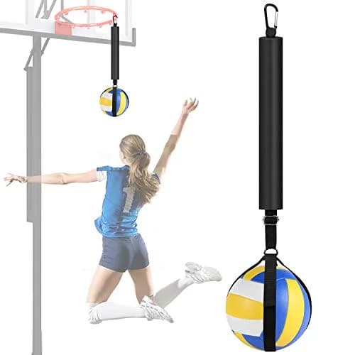 TOBWOLF Volleyball Spike Trainer, Training Aid for Basketball Hoop | Improve Spiking Technique & Jumping thumbnail 1