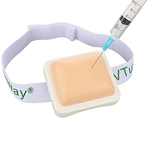 VTurboWay Injection Training Pad 8 Pack | Intramuscular Practice for Nurses & Students thumbnail 2