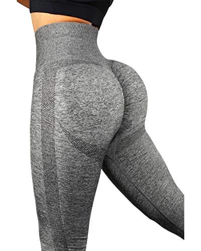 SUUKSESS Women Scrunch Butt Lift Seamless Leggings High Waisted Yoga Pants | Figure Enhancing, Squat Proof & Moisture Wicking thumbnail 2