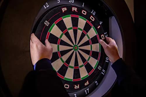 American Legend Prodigy Dartboard System 18" | Automatic Scoring, Steel Tip Play, App & LED Lighting thumbnail 5