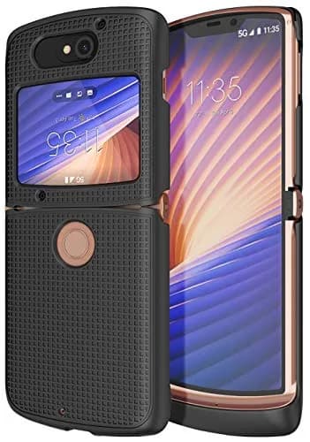Nakedcellphone Holster Combo for Motorola RAZR 5G Flip Phone with Belt Clip - Black | Secure, Compact & Fully Functional thumbnail 8