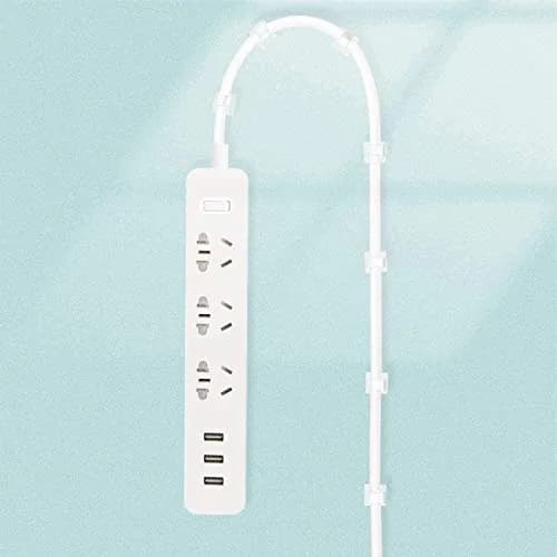 SOULWIT Clear Self Adhesive Cable Management Clips 50 Pcs | Organize Wires on Desks and Walls thumbnail 8
