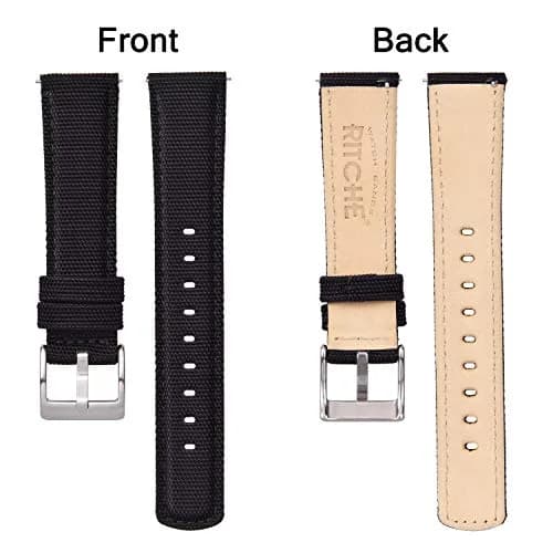 Ritche Sailcloth Watch Band 20mm | Quick Release, Breathable & Durable for Men Women thumbnail 5