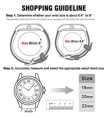 Ritche Sailcloth Watch Band 20mm | Quick Release, Breathable & Durable for Men Women thumbnail 6