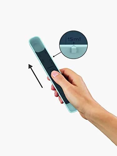 Joseph Joseph Measure-Up Adjustable Wet & Dry Measuring Spoon, Blue | Space-Saving, Dual-Volume, Dishwasher Safe thumbnail 2
