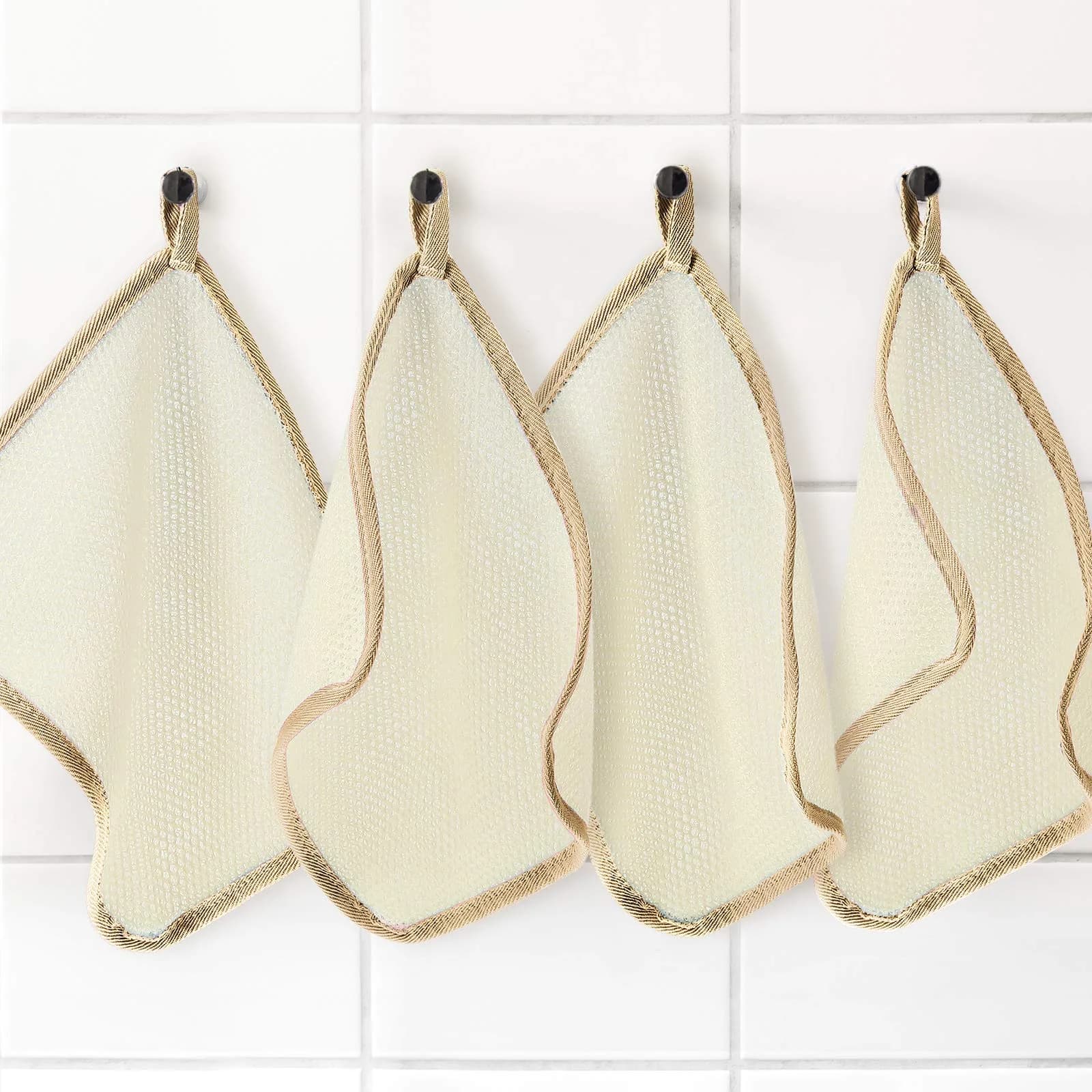 Tatuo Exfoliating Washcloth 5 Pcs (27cm x 23cm) | Dual-Sided Scrub for Face & Body - view 7