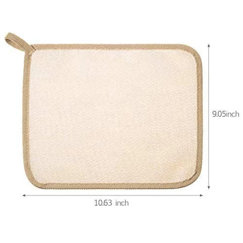 Tatuo Exfoliating Washcloth 5 Pcs (27cm x 23cm) | Dual-Sided Scrub for Face & Body thumbnail 2