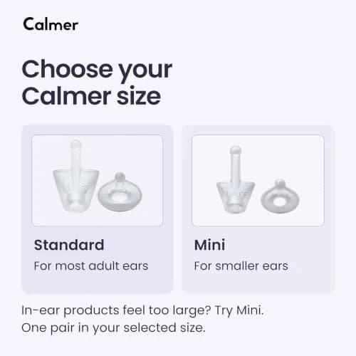 FLARE AUDIO Calmer | Noise Reducing Ear Plugs Alternative | In-Ear, Translucent, Silicone, One Size thumbnail 5