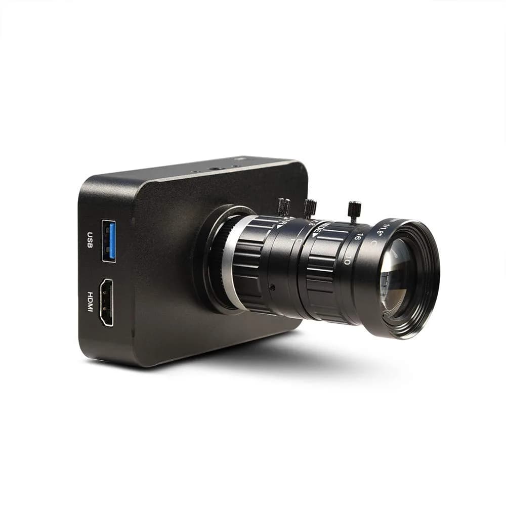 MOKOSE 4K HDMI Webcam C/CS-Mount with 10-50MM Telephoto Zoom Lens | Support 4K@30fps Video — 10-50MM ( Telephoto Zoom Manual Lens )