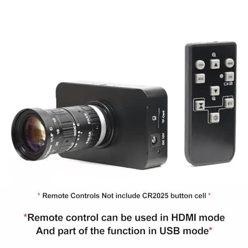 MOKOSE 4K HDMI Webcam C/CS-Mount with 10-50MM Telephoto Zoom Lens | Support 4K@30fps Video thumbnail 2