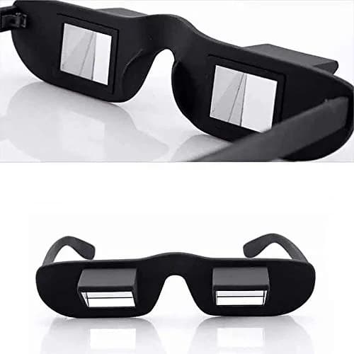 okcsc Horizontal Lazy Glasses Small | Prism Reading Glasses for Bed Watching TV thumbnail 5