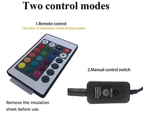 ZHGSERVU LED Underwater Pond Lights 2-Pack (2.75in x 4in) | IP68 Waterproof RGB Color Changing Landscape Spotlights thumbnail 4