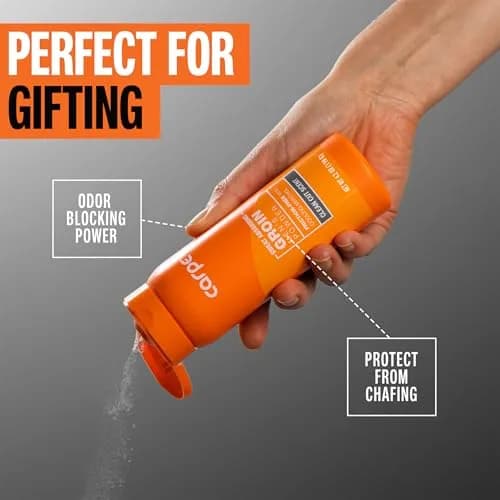 Carpe Sweat Absorbing Groin Powder for Men - Anti-Chafing - Talc-Free | Maximum Sweat & Moisture Relief thumbnail 4