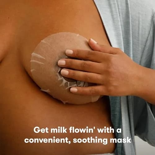 Frida Mom Breast Mask for Lactation Support 2 Sheet Masks | Fenugreek & Fennel for Milk Supply thumbnail 2