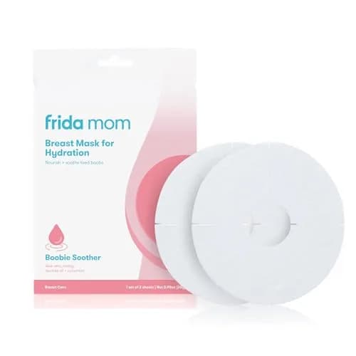 Frida Mom Hydration Packets for Breasts, 2 Sheet Masks | Soothe & Nourish Nipples thumbnail 1