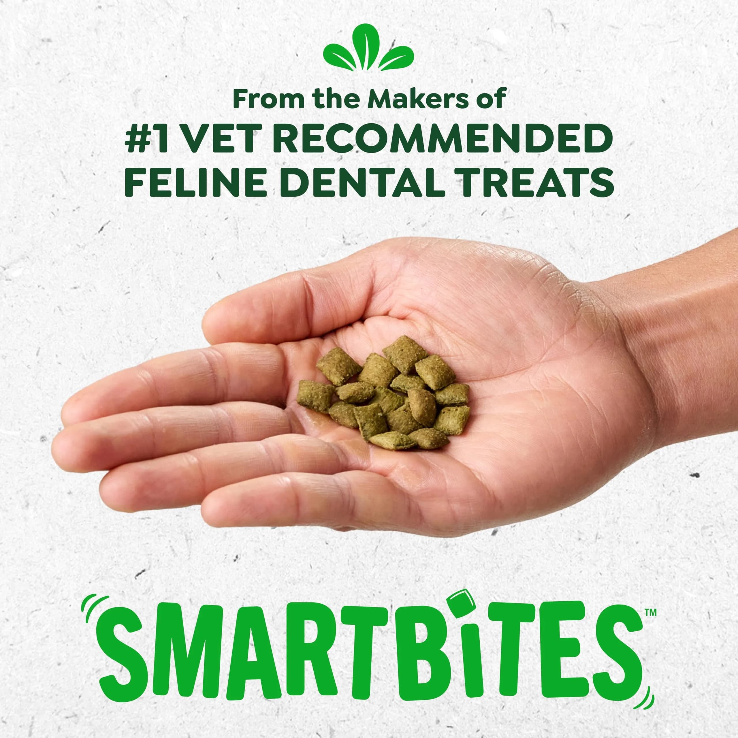 Greenies Feline Smartbites Skin & Fur Health Cat Treats, Salmon Flavor, 1 Pound Bag - view 3