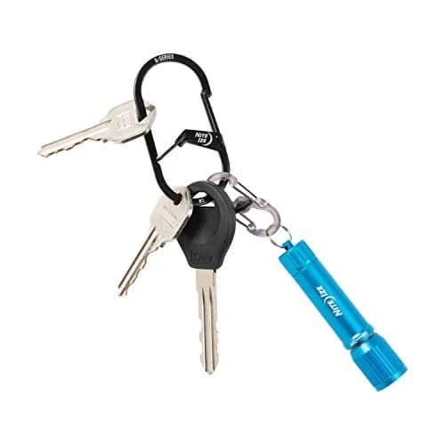 Nite IZE GS3-01-R6 G-Series Dual Chamber Carabiner, Size #3 1-Pack, Black thumbnail 4
