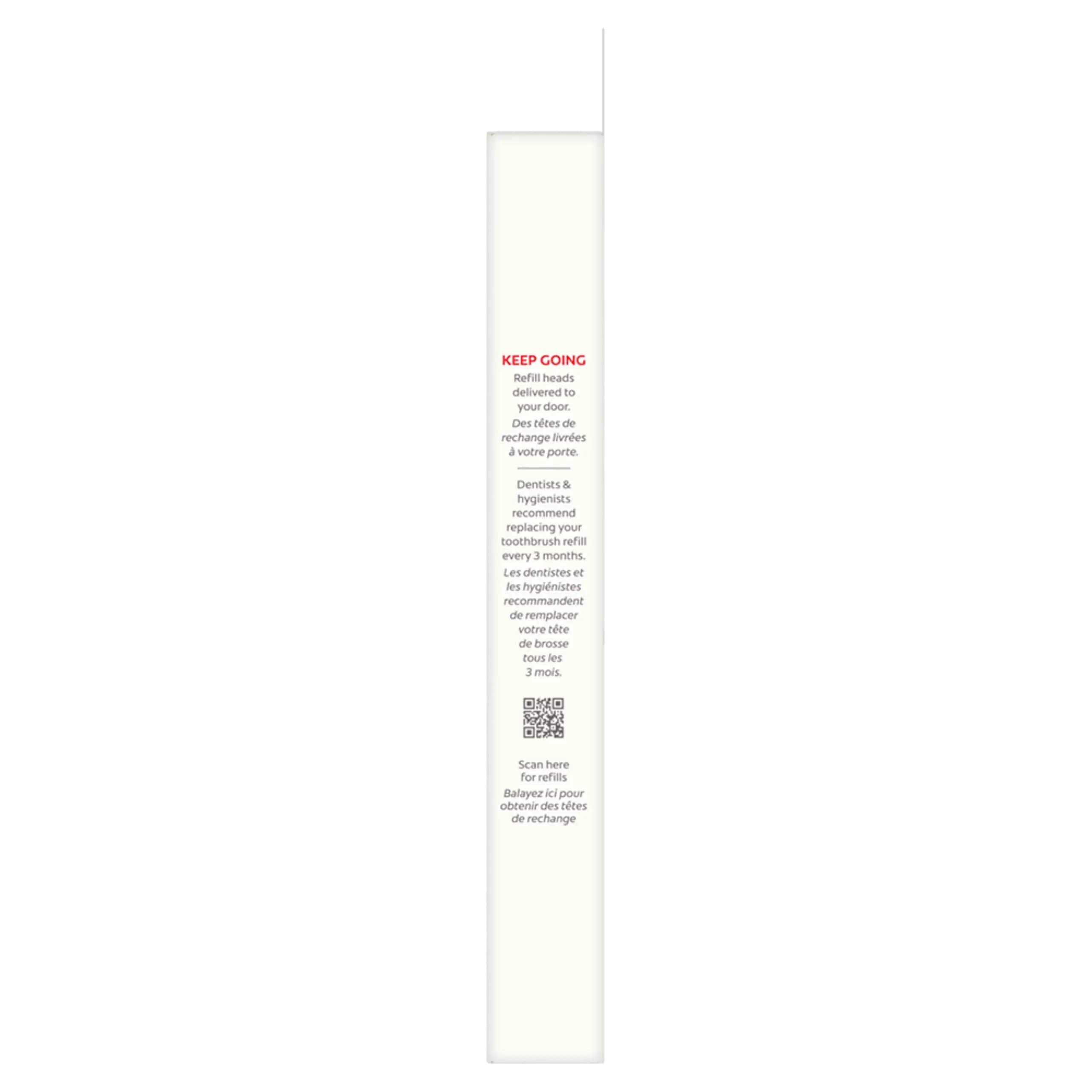 Colgate Keep Soft Manual Toothbrush with 2 Floss-Tip Brush Heads, Navy | Reusable Aluminum Handle - view 5