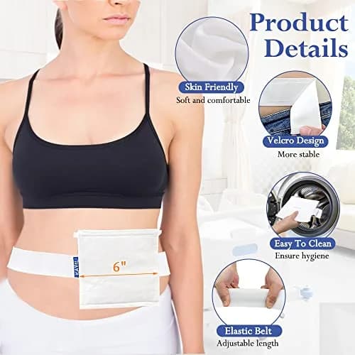 KAVIL Feeding Tube Belt Holder Large Size 6" x 6" | Secure Catheter Support for Adults thumbnail 4