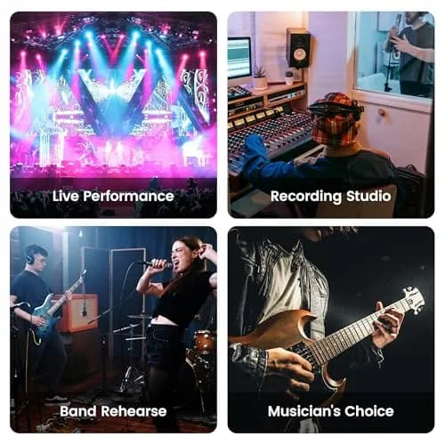 NUX B-1 Lite 2.4GHz Wireless Guitar System | Ultra-Low Latency, HD Audio, Rechargeable, Plug & Play (≤120 chars) thumbnail 5