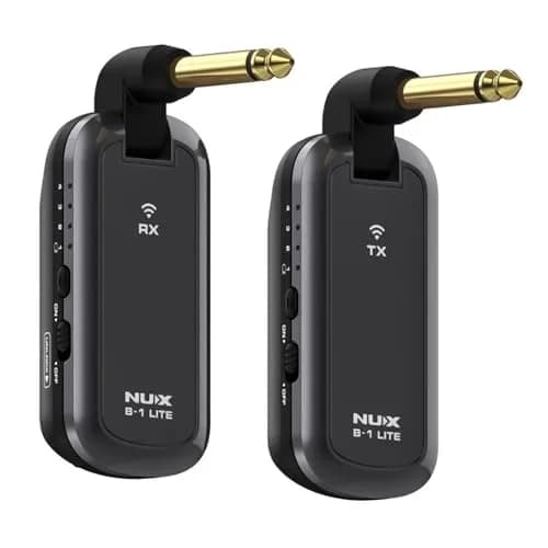 NUX B-1 Lite 2.4GHz Wireless Guitar System | Ultra-Low Latency, HD Audio, Rechargeable, Plug & Play (≤120 chars) thumbnail 6