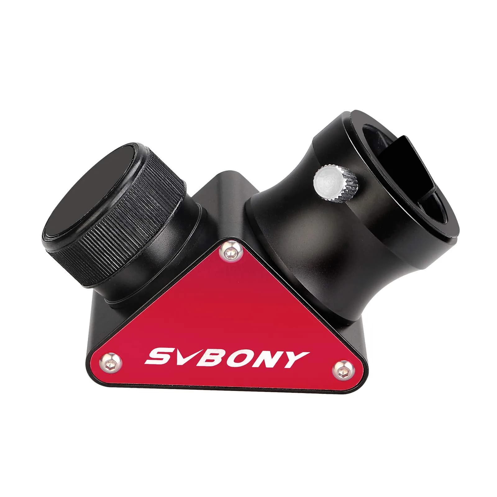 SVBONY SV188P Telescope Diagonal 1.25" 90 Degree Mirror 99% Reflectivity | Upright Image, Brass Compression Ring — 1.25 inch