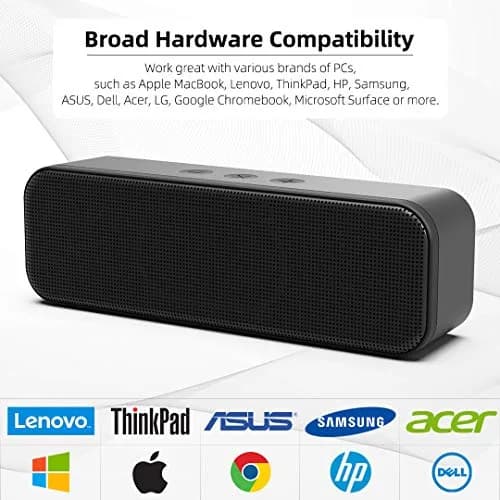 LIELONGREN USB Computer Speaker Soundbar 8W | Stereo Sound with Enhanced Bass for Desktop & Laptop thumbnail 5