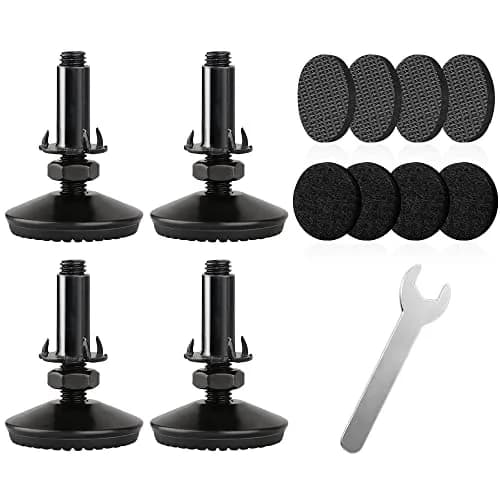 Tahikem M10 Thread Leveling Feet 4 Pack | Adjustable Furniture Feet for Home & Office thumbnail 1