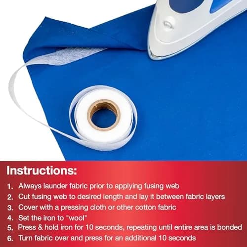 SINGER Hemming Kit with Storage Pouch – 92-piece sewing set for hemming and mending, includes hem tape, scissors, needles, pins, and marking pencil thumbnail 5