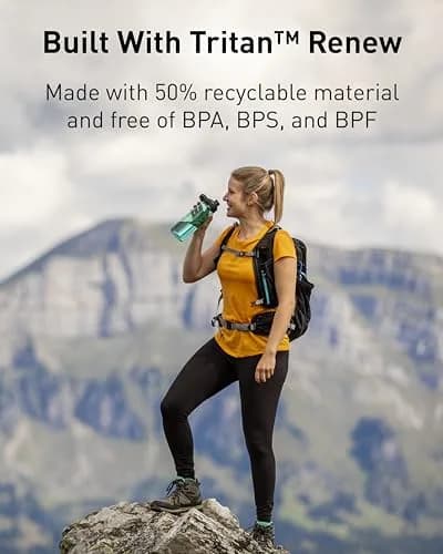 CamelBak Chute Mag Water Bottle 25oz (740ml) Charcoal | Magnetic Cap & Carry Loop thumbnail 3
