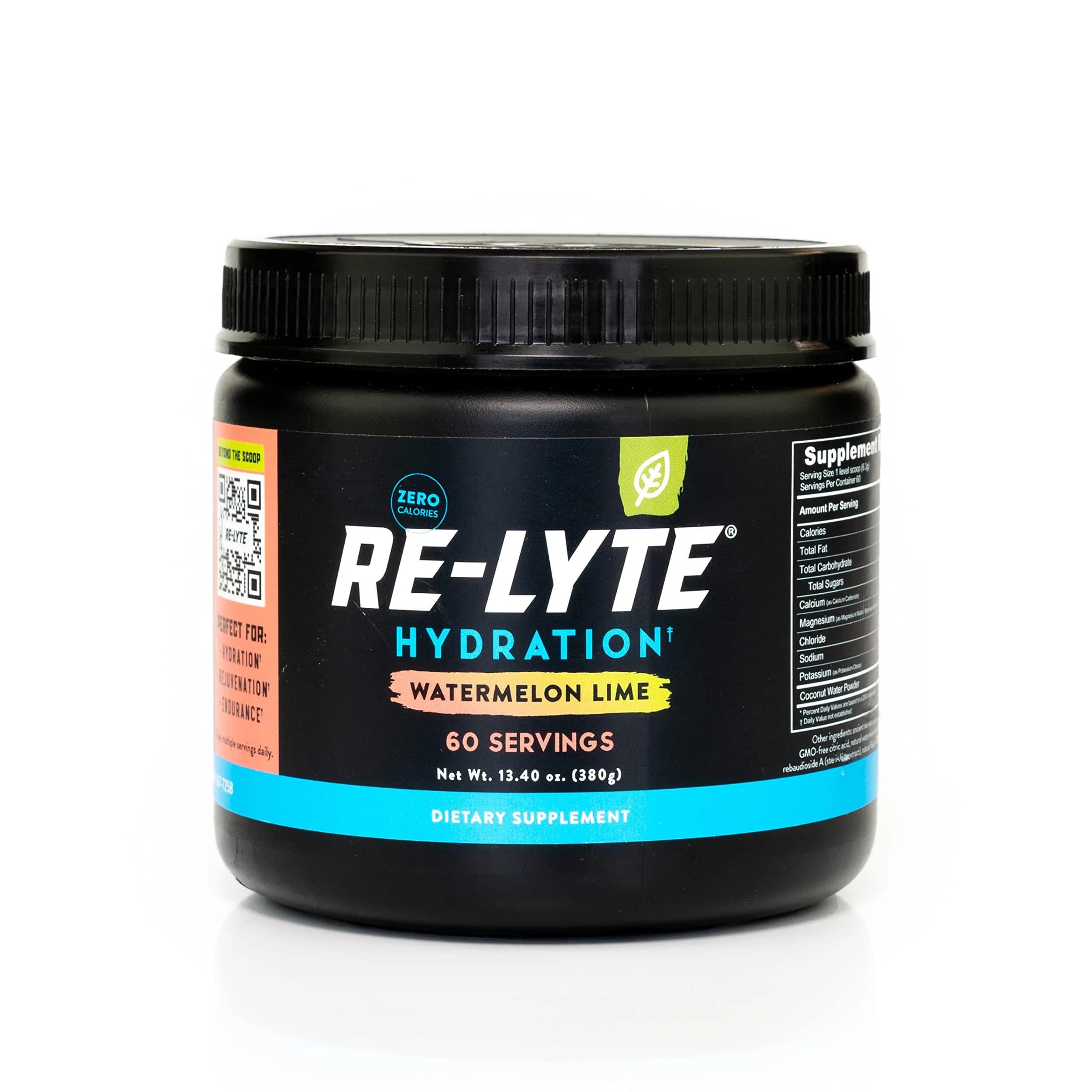 REDMOND Re-Lyte Hydration Electrolyte Powder Mix Mango (60 Servings) | Best Electrolyte Powder for Hydration — Watermelon Lime