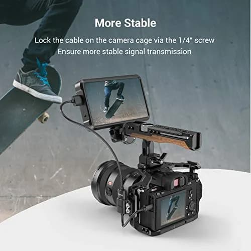 SMALLRIG Ultra Slim 4K Adapter Cable (D to A) 10cm | Connect Cameras to Rigs with 4K@60Hz thumbnail 5
