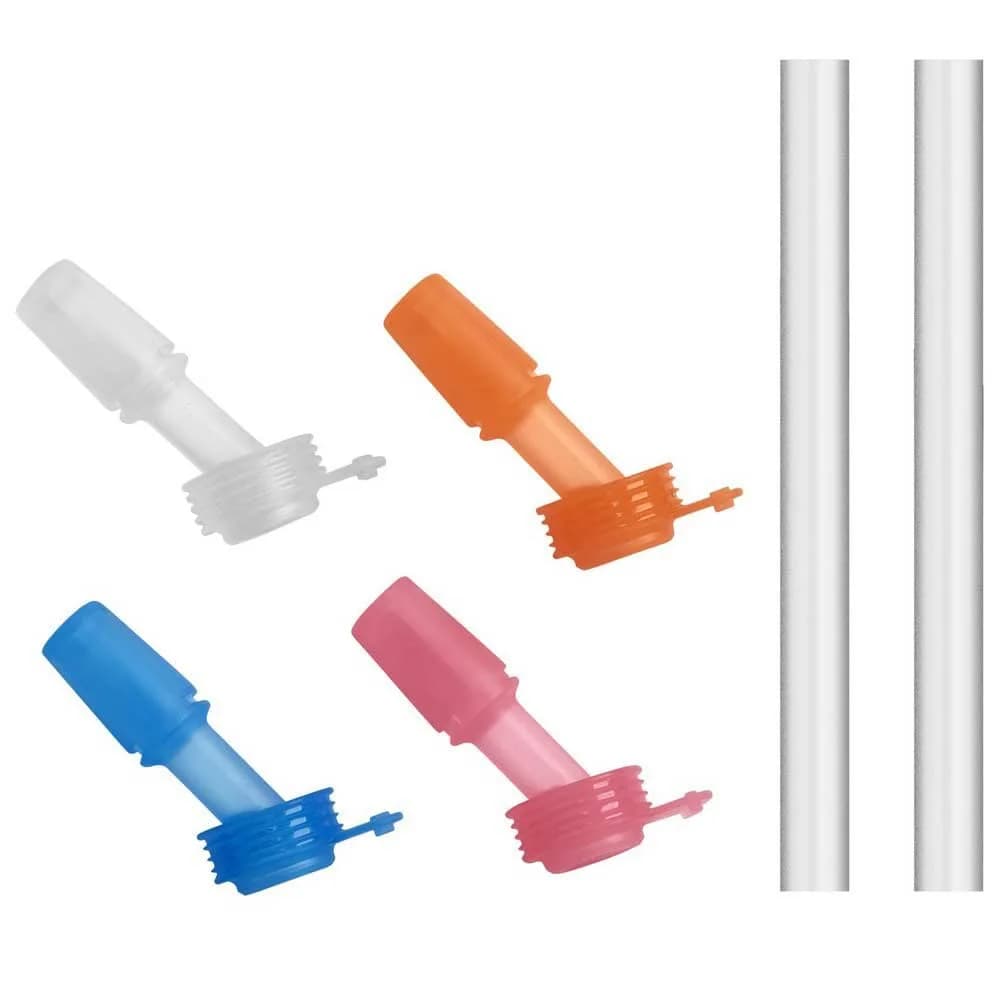 CamelBak Eddy+ Kids Bite Valve & Straw Replacement Set | Leak-Proof, Multi-Color, Dishwasher Safe