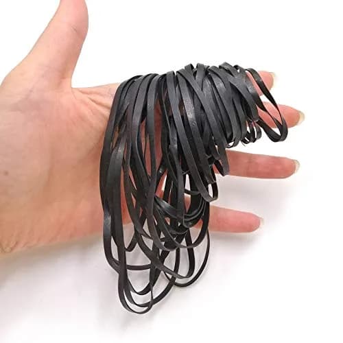 TEANTECH Cassette Recorder Rubber Belts - 3mm Width, 40-135mm Mix Package, 50 Pcs | Premium Quality Drive Belts thumbnail 1