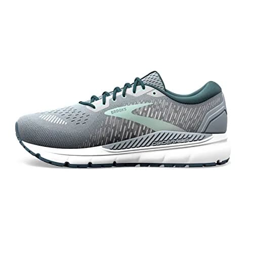 Brooks Addiction GTS 15 Supportive Running Shoe - Grey/Navy/Aqua - 7.5 X-Wide | Breathable, Roomy Fit for Support & Comfort thumbnail 6