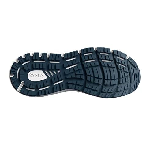 Brooks Addiction GTS 15 Supportive Running Shoe - Grey/Navy/Aqua - 7.5 X-Wide | Breathable, Roomy Fit for Support & Comfort thumbnail 7