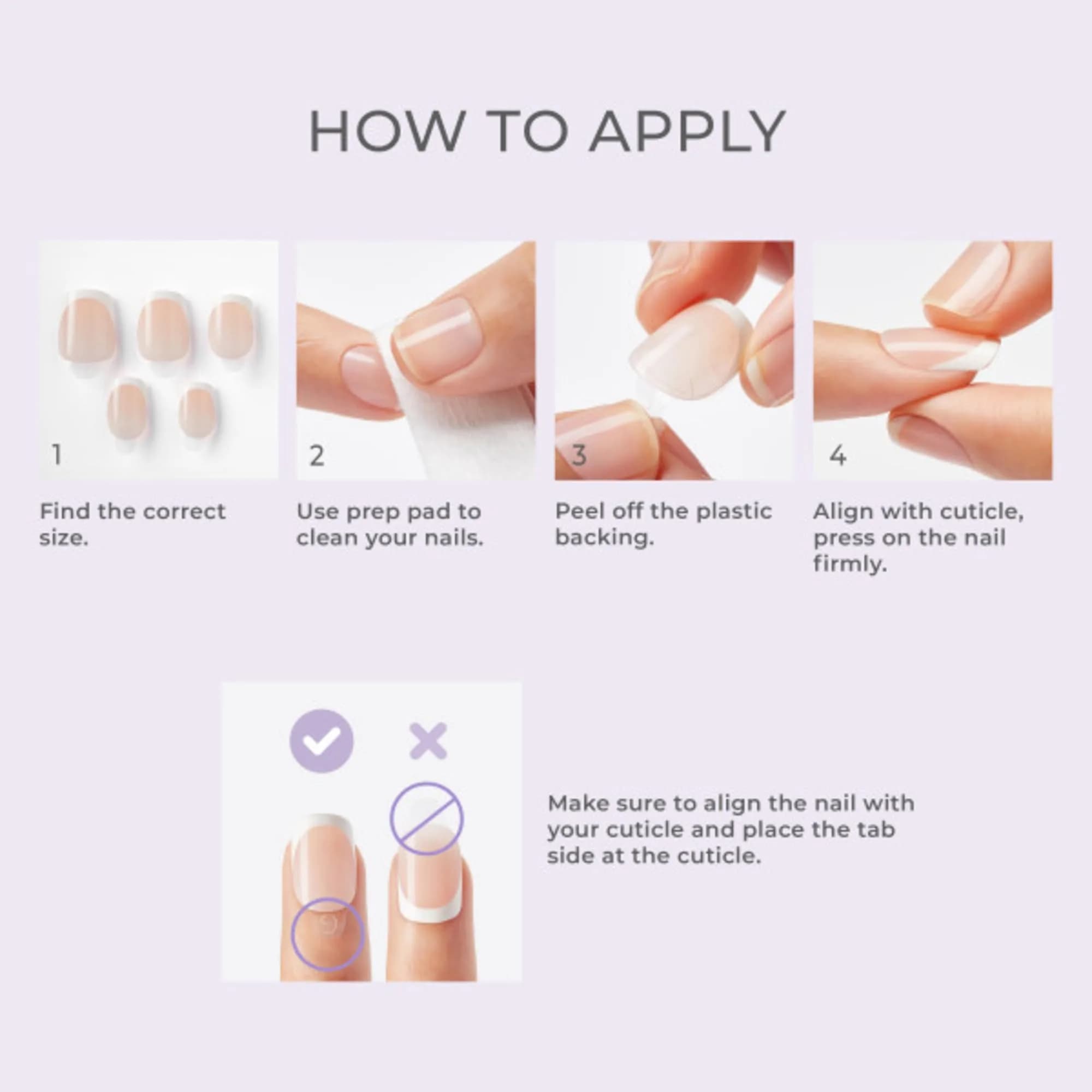 imPRESS Evanesce No Glue Mani Press On Nails, Short Oval, Beige, 30 Nails | Professional Gel Manicure in Minutes - view 8