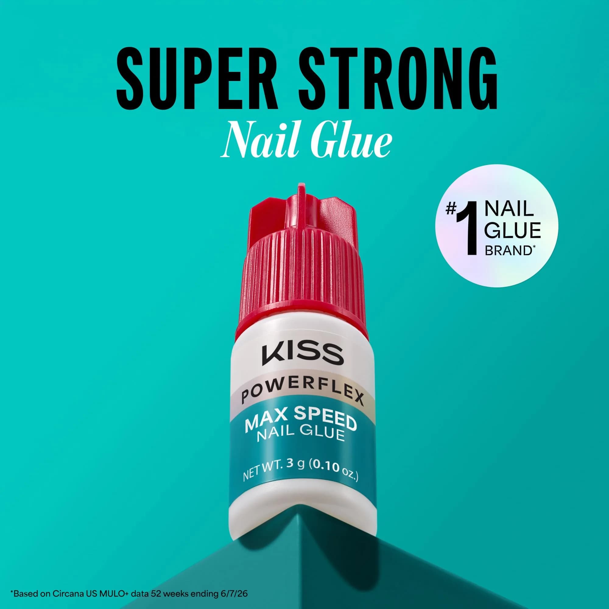 KISS PowerFlex Maximum Speed Nail Glue 3g (0.10 oz) | Fast Drying Adhesive for Press-On Nails & Repairs - view 8