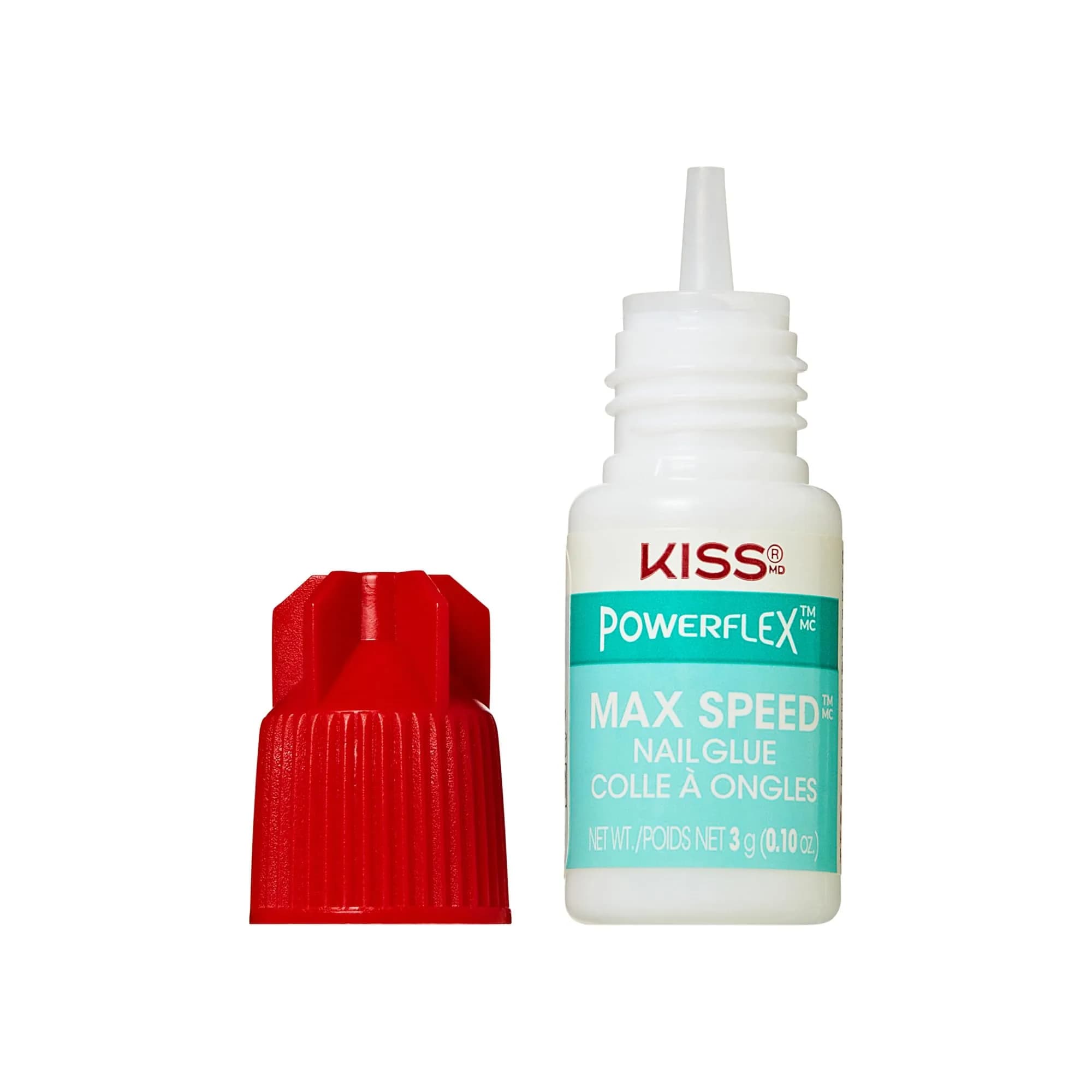 KISS PowerFlex Maximum Speed Nail Glue 3g (0.10 oz) | Fast Drying Adhesive for Press-On Nails & Repairs - view 4